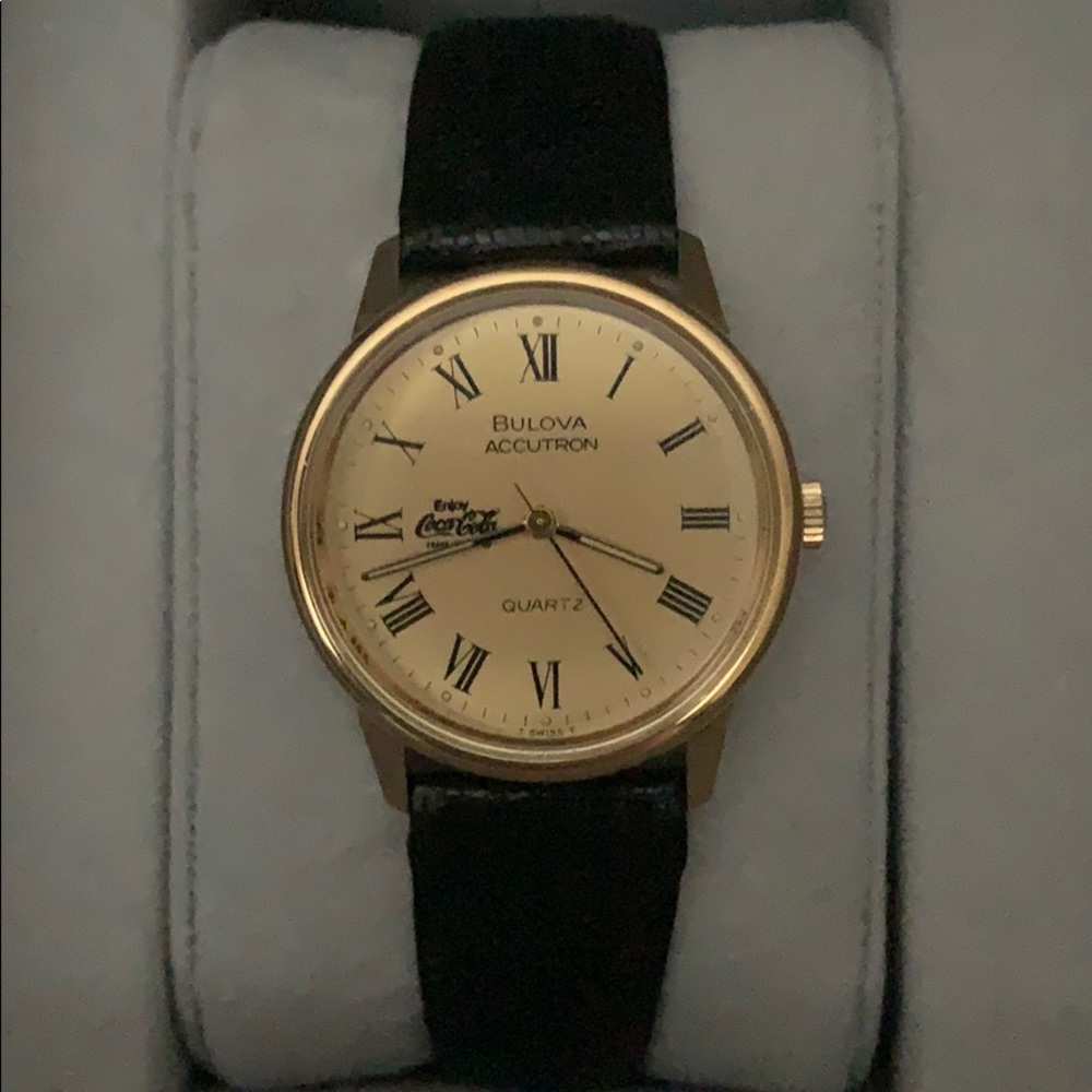 95’ Bulova N9 10K R.G.P Coca Cola watch